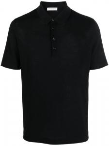 GOES BOTANICAL рубашка поло из шерсти мериноса, черный