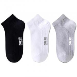 Набор унисекс носков WARRIOR, 3 pack (черный+белый+светло-серый)