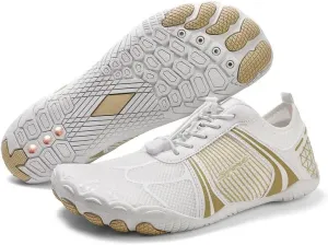 Заземляющая обувь с медью, заземленная обувь для женщин и мужчин при невропатии, походная босоногая обувь для мужчин, легкая, с нескользящей подошвой Generic, белый