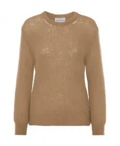 Пуловер Ulla с круглым вырезом Americandreams, коричневый