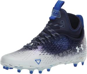 Under Armour Spotlight Lux MC 2.0 футбольные бутсы, (401) Midnight Navy/White/White