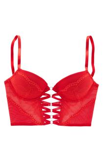 LASCANA Корсет в красном цвете