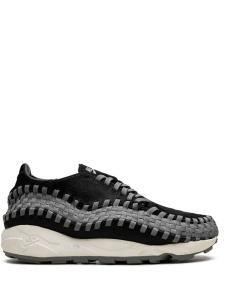 Nike кроссовки Air Footscape Woven Black Smoke/Grey, черный
