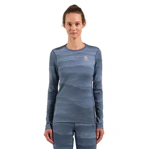 Базовый слой с длинным рукавом Odlo Whistler Eco, серый