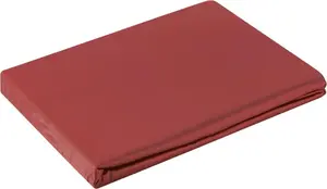 Простыня на резинке ДИНА, красная, 140х200, 30см Eurofirany