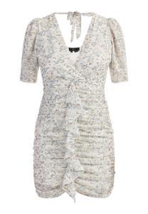 Платье faina Drapiertes, цвет Wollweiss Mehrfarbig