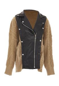 Вязаный кардиган NAEMI Knit Cardigan, светло-коричневый