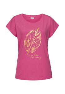 Пижамная рубашка LASCANA, розовый