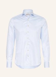 Рубашка узкого кроя Stenströms, светло-голубой