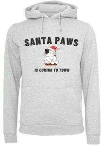 Пуловер F4NT4STIC Hoodie Santa Paws Christmas Cat, цвет grau meliert