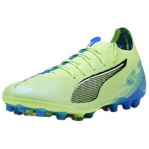 Футбольные бутсы Ultra 5 мужские низкие зеленый/синий/черный Puma