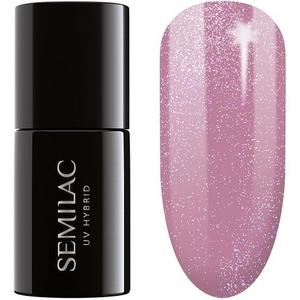 Semilac UV Nail Polish Shimmer Dust Pink 319 7мл - Лак для ногтей с насыщенным цветом и стойкостью
