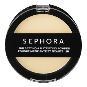 Стойкая матирующая пудра Poudre Matifiante Et Fixante 12h Sephora Collection