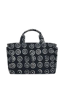 10 CORSO COMO холщовая сумка-тоут с круглым принтом, черный