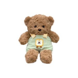 Плюшевая игрушка крендель-сумка комбинезон медвежонок 25 см Ten Thousand Children's Music