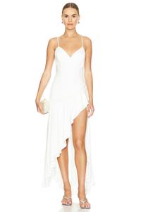 Платье миди sorella Bardot, белый