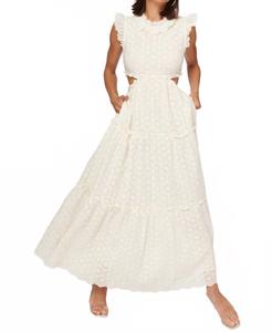 Платье Dulce в белом цвете Cami NYC