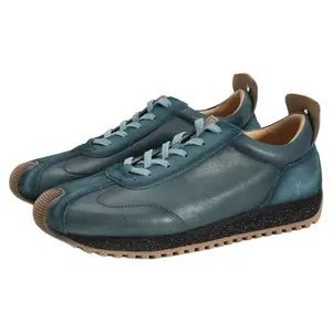 GEWEILUO Низкие повседневные мужские туфли синие, цвет Blue