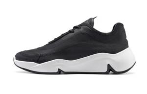 Кроссовки Ecco Casual Shoes Men Low-Top Black