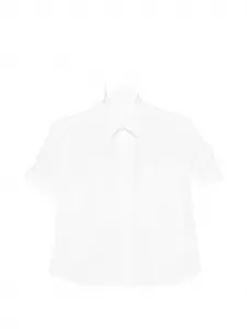 Рубашка с короткими рукавами Sacai, белый