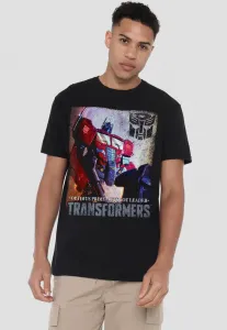 Футболка с принтом обложки комикса "трансформеры: поколения оптимуса прайма" Hasbro, Black