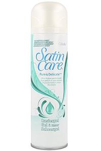 Женский гель для бритья Gillette сатиновый чистый 200мл, Inne