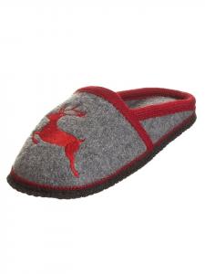 Сабо kitz-pichler Hausschuhe Virgen, цвет Grau/Rot