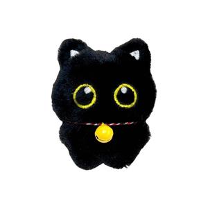 MDH Черный кот, Muddy Coal Ball, Squeaky Charm плюшевый кулон высотой 10 см