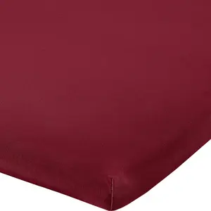 Простыня Topper Fitted Sheet Freising" wine red 180x200 cm - 200x220 cm" Erwin Müller