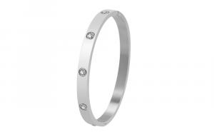 Титановый стальной браслет унисекс Cooraree