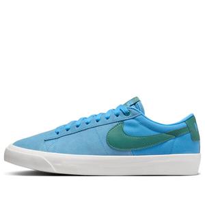 Кроссовки sb zoom blazer low pro gt 'university blue bicoastal' Nike, синий