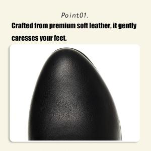 Gezolligheid Модные женские черные ботильоны на танкетке, мягкая кожа, платформа, боковая молния, сверкающие стразы, зимние, с теплом меховой подкладки, утолщенные, снегоступы