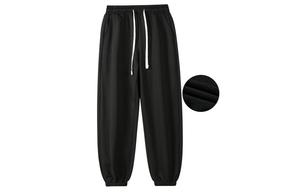 HALEBOSS Трикотажные спортивные штаны унисекс, Серый, на флисовой подкладке