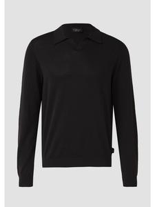 s.Oliver Вязаный свитер цвета 9999_черный