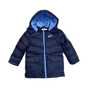 Пуховик синий детский Nike для детей 3-7 лет
