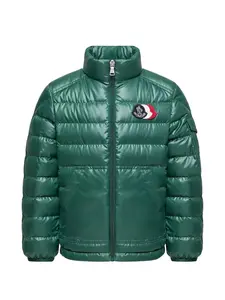 Куртка с нашивкой-логотипом Bengi Moncler Enfant, зеленый