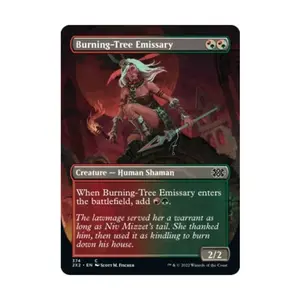 CCG Эмиссар Пылающего Дерева (Без границ) (С), MTG - Double Masters 2022