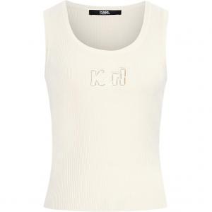 KARL LAGERFELD / Karl Lagerfeld Jeans Футболка KARL LAGERFELD женская белая