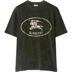 Футболка с логотипом Burberry, черный