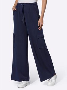 Heine Трикотажные брюки темно-синего цвета