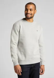 Толстовка с нашивками patch crew sws Lee, Grey Mele