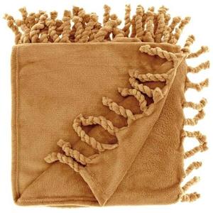 Покрывало Unique Living Lieke, 160x1x130 см, светло-коричневый