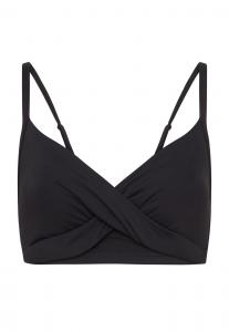 Треугольный бикини-топ SEA LEVEL Essentials, черный
