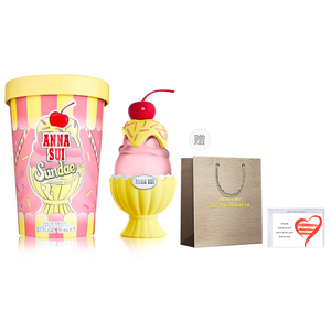 ANNA SUI ANNASU Well Behaved Custard Elegant Pink Fruity Scent Family Eau De Toilette Sundae Ice Cream Perfume 50ML