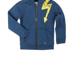 Толстовка с капюшоном Kids Strivers синего цвета Appaman
