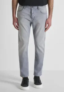 Джинсы прямого кроя argon длиной до щиколотки, культовые, волшебные. Antony Morato, Metallic Grey