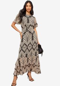 Платье Friends Like These REGULAR FIT-SHORT SLEEVE TIERED , Black