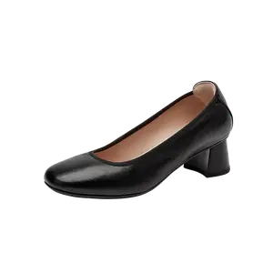 QUICHESHOES Туфли на высоком каблуке, женские, черные