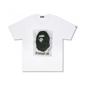 Bape By Bathing Ape футболка Relaxed Fit A BATHING APE, белый