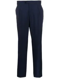 Строгие брюки кроя слим Dell'Oglio, синий